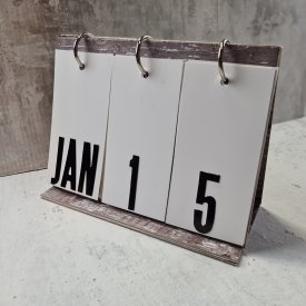 Chipboard Calendar