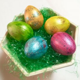 Easter Foiled Eggs