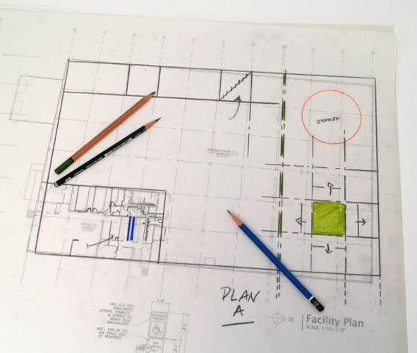 Drafting Film with Plans