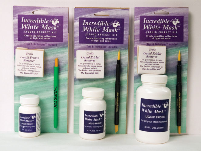 Incredible Art Products-All White Mask Kits