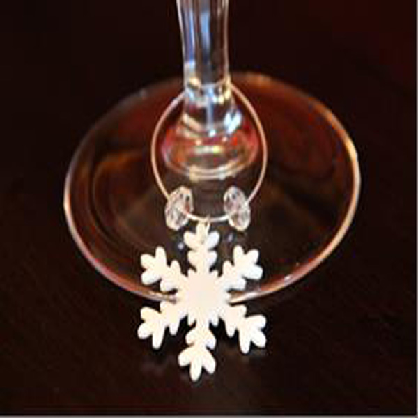 Holiday Wine Charms