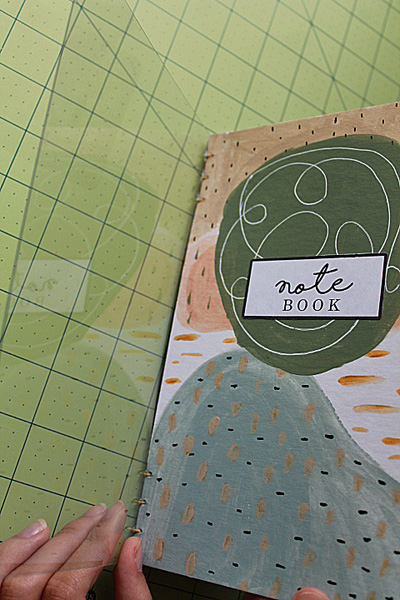 DIY Notebook cover design pattern