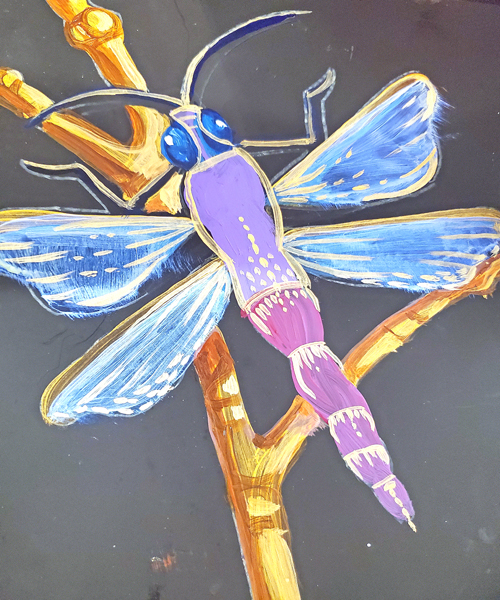 Art Nouveau Dragonfly