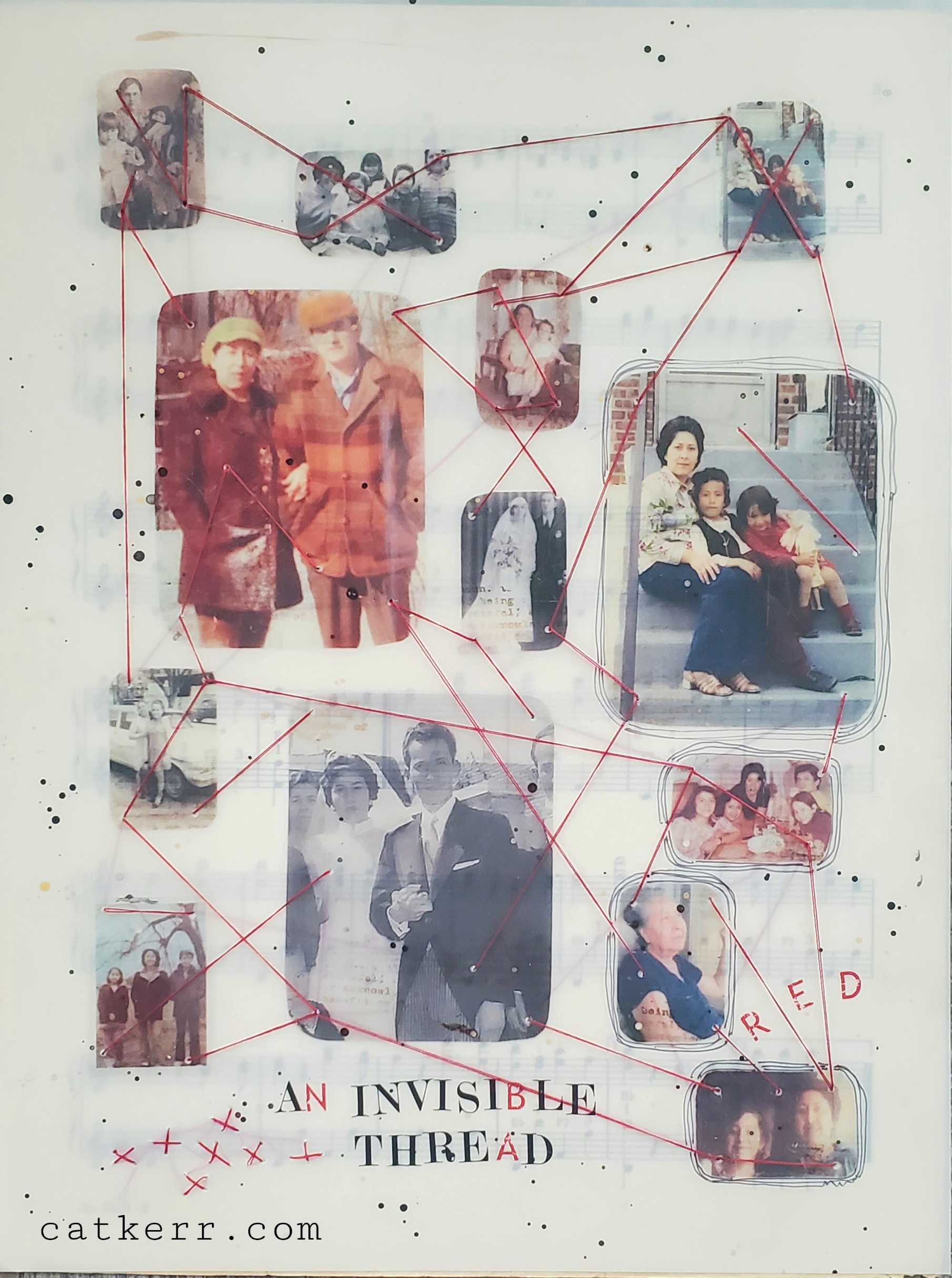 An Invisible Thread” Photo Assemblage