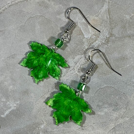 Shrink Film Fall Earrings