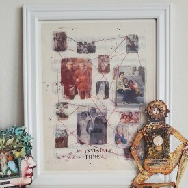 "An Invisible Thread" Photo Assemblage