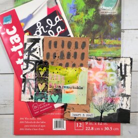 Mixed Media Journal Pages