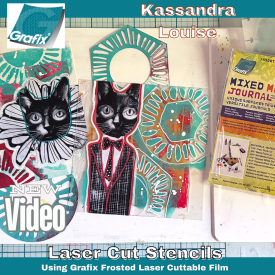 Laser Stencil Journal Page