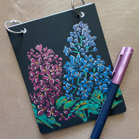 Refillable Notepad with Dura-Bright Black Film