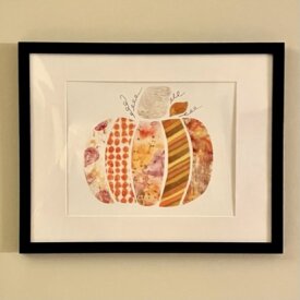 Decorative Pumpkin Wall Art