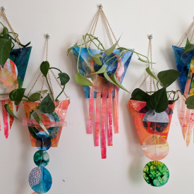 Grafix Origami Wall Basket
