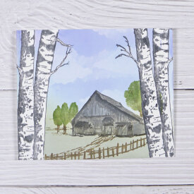 DIY Watercolor Card
