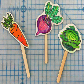 Grafix Shrink Film Garden Markers