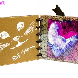 Purrfect Mixed Media Journal