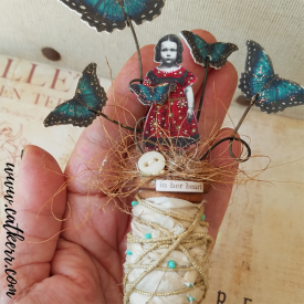 In Her Heart Mini Shrink Film Assemblage