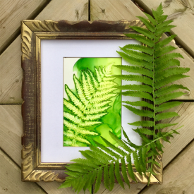 Grafix Matte Dura-Lar Fern Print
