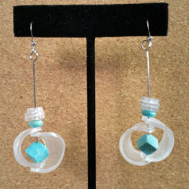 Contemporary Shrink Earrings