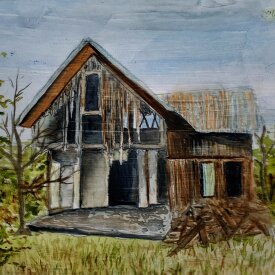Transparent Watercolors on Grafix Clear Dura-Lar