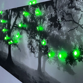 Shamrock “Lucky Light-Up Garland” with Grafix Shrink Film