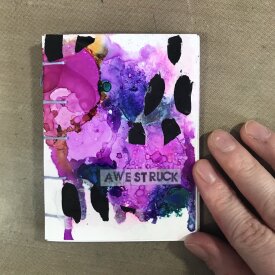 White Craft Plastic Notebook