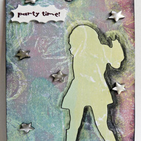 Shrunken Party Girl Tag