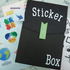 Grafix Chipboard and Computer Grafix Sticker Box