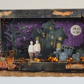Halloween Inspired Shadowbox