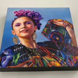 How to Mount Art onto a Cradled Panel with Grafix Mounting Film