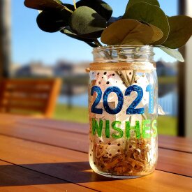 Grafix Cling Film Wish Jar