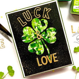 St. Patrick’s Day Basket Weave Card