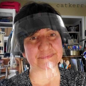 Easy DIY Craft Plastic Face Shield