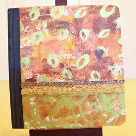 Altered Journal Made Using Grafix Monoprint Plates