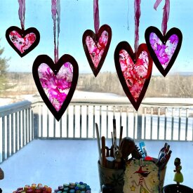 Hanging Valentines