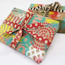 Art Foamies Wrapping Paper