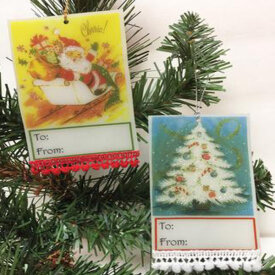 How to Make Grafix Inkjet Shrink Film Christmas Tags