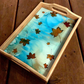 Floating Leaves Tray