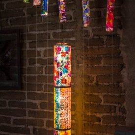 Glowing Dura-Lar Lamps