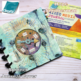 Spinner Grafix Mixed Media Journal Cover