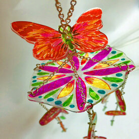 Springtime Shrink Film Mobile