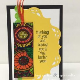 How to Make Grafix Inkjet Shrink Film Color Me Bookmark