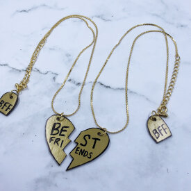 Shrink Film BFF Necklace