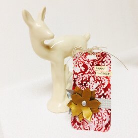 Metallic Shrink Film Poinsettia