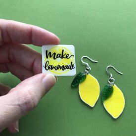 Shrinkable Lemon Charms