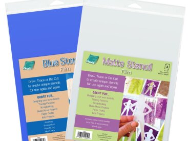How To Series- Blue and Matte Stencil Film