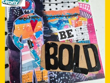 December 2024 Journal Page with Double Tack