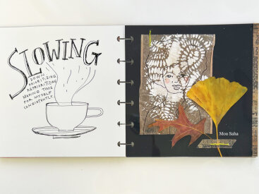 Grafix November 2025 Layered Journal Mixed Media Journal with Double Tack