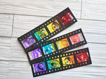 December 2024 Film Strip Bookmark