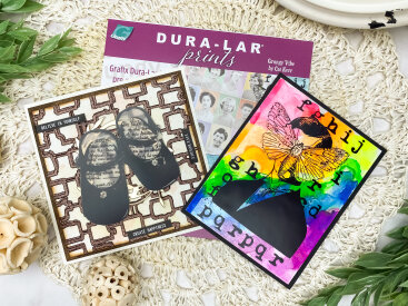 Grafix Grungy Vibes Dura-Lar Prints Cards